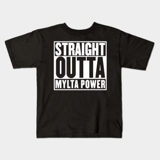 Straight Outta Mylta Power t-shirt Kids T-Shirt